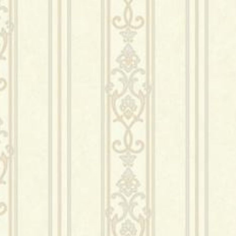 Classic striped ornament wallpaper